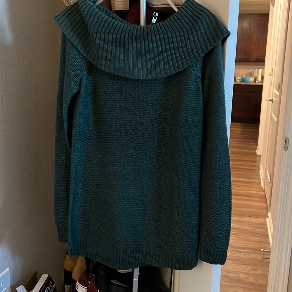 Green sweater